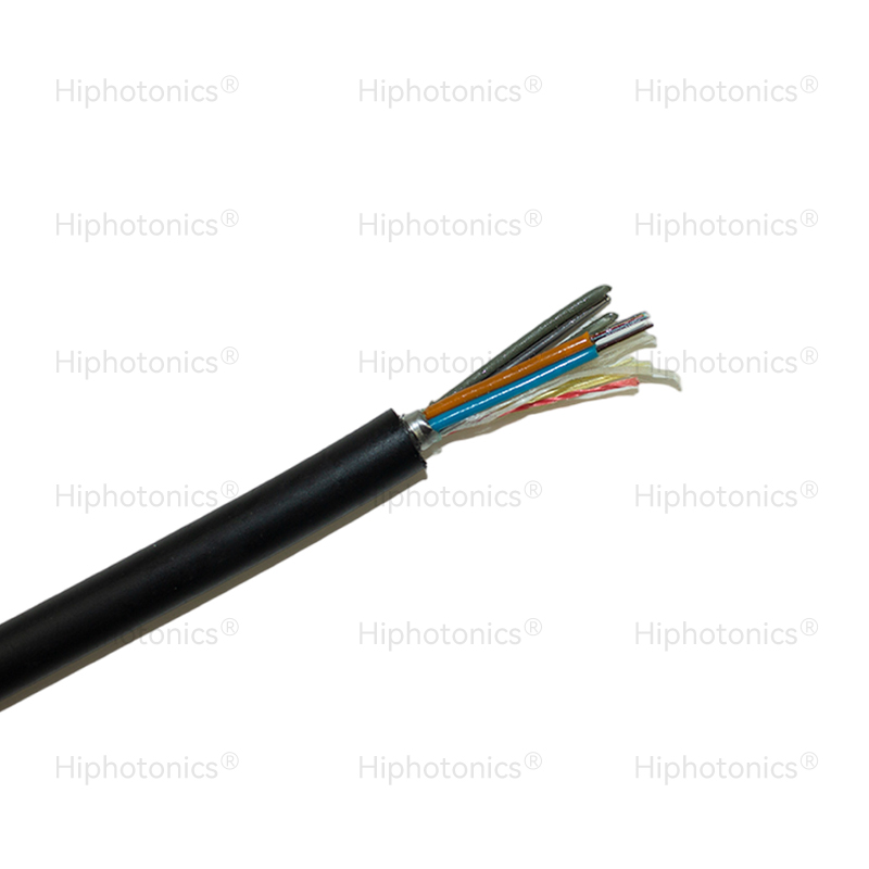 The Hiphotonics Outdoor Optical Fibre Cable Steel Tape Layer Loose Tube GYTS is made for outdoor use and is great for laying pipelines in the air. The steel wire strength filler and the protect tube fibre steel tape armouring make this cable stronger and more durable. The cable works well for both long-distance and local area network connectivity and doesn't get wet easily.
<p>
The Outdoor Optical Fibre Cable Steel Tape Layer Loose Tube GYTS has a great quality that makes it very resistant to ultraviolet radiation. This feature makes it perfect for outdoor use, where sunlight and other environmental variables might cause the cable to age and break down. The cable is made to last in bad weather and can handle being around corrosive materials. <br/>The Outdoor Optical Fibre Cable Steel Tape Layer Loose Tube GYTS is built with high-quality materials that make it work better and last longer. There is a centre loose tube in the cable that holds several optical fibres. A coating that keeps water out protects these fibres. The steel tape armouring on the protect tube fibre offers an extra layer of protection to the cable and makes sure it can handle all kinds of outside pressure.
</p>